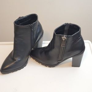 Charlotte Russe Black Size 7 Ankle Boot